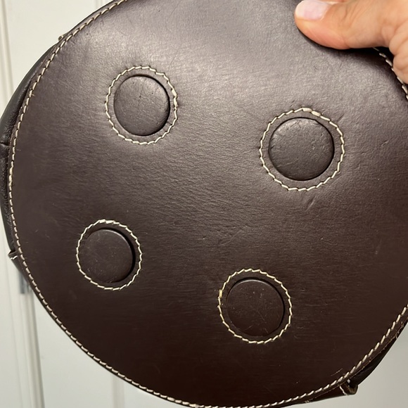 Leather Dover Saddlery Bucket Bag - Picture 4 of 5
